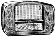 Внешний вид радиоприемника 'Балтика-52'