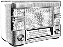 Внешний вид радиоприемника 'Днiпро-52'