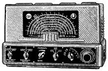 Внешний вид радиоприемника 'ТПС-54'