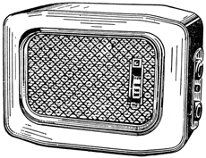 Внешний вид радиоприемника 'Рига Б-912'